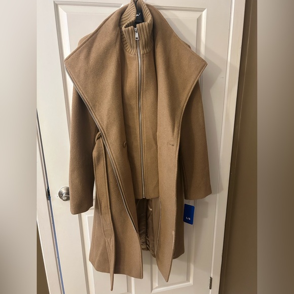 NEW! Gorgeous Calvin Klein Wool Blend Coat - Picture 11 of 14